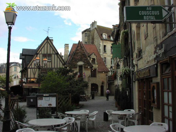 A francia Caen történelmi városa