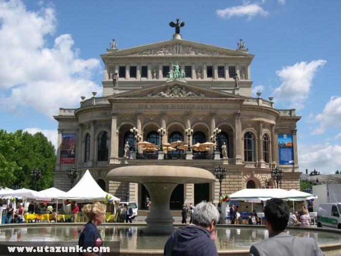 A Régi Opera (Alte Oper) Frankfurtban