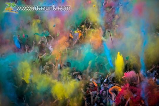 Sziget 2013 Color Party