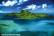 Bora Bora látkép