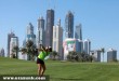 Felhõkarcolók Dubaiban, és egy kis golf