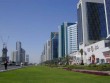 Dubai épülõ luxusváros.
